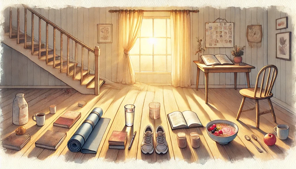 What Are Good Morning Routines? simple good morning routine steps including hydration exercise mindfulness breakfast and planning